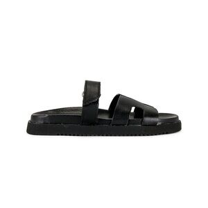 Black Steve Madden Strap Sandals